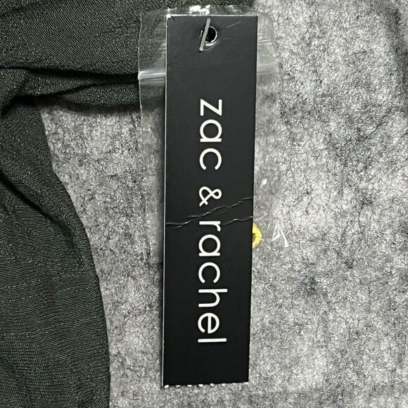 Zac & Rachel Tunic Blouse Women’s Large Top Green Roll Tab Lightweight NWT - Picture 11 of 15